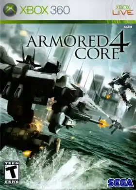 Armored Core 4 (USA) box cover front